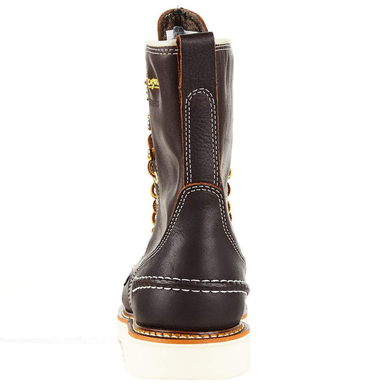 Thorogood Men`s Briar Pitstop 8` Steel Toe Lace Up Work Boot
