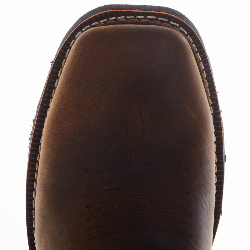 Thorogood Men's Waterproof Square Toe Wellinton Crazyhorse Steel Toe Boot