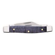 Case XX Small Stockman Smooth Purple Curly Maple Wood Pocket Knife CA80547