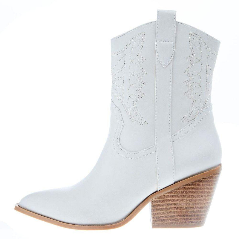 Corkys Footwear Women's Rowdy Winter White Bootie