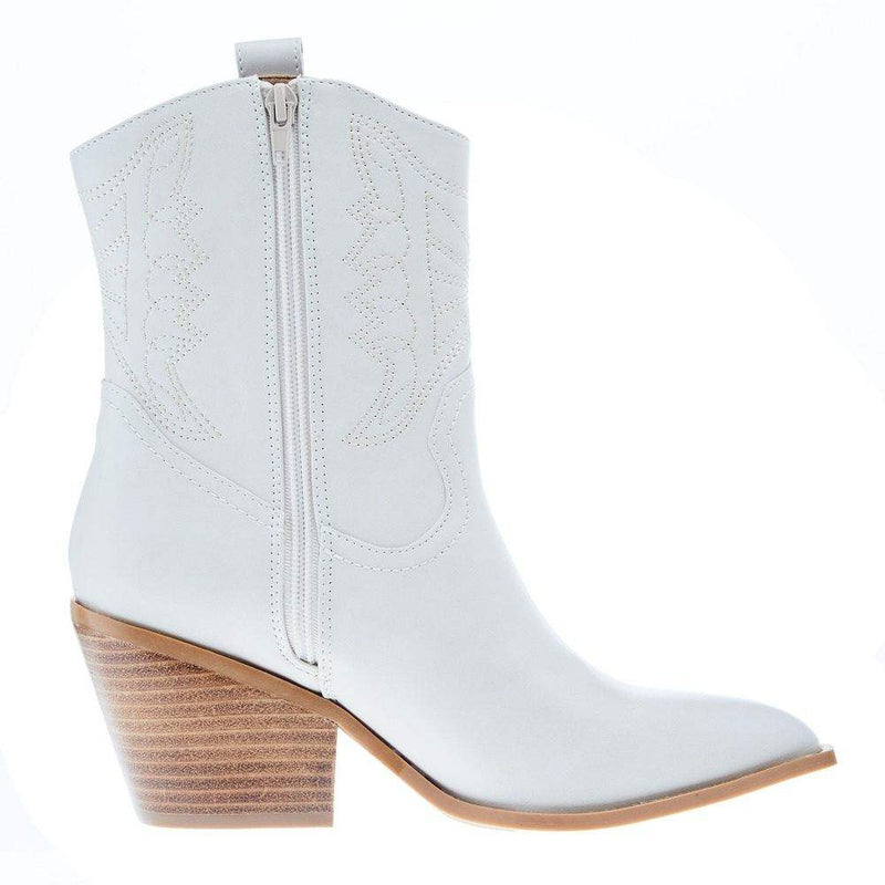 Corkys Footwear Women's Rowdy Winter White Bootie
