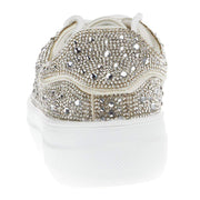 Corkys Footwear Women's Bedazzle Clear Rhinestones Casual Shoe