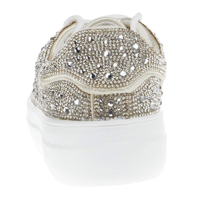 Corkys Footwear Women's Bedazzle Clear Rhinestones Casual Shoe