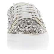 Corkys Footwear Women's Bedazzle Clear Rhinestones Casual Shoe