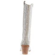 Corkys Footwear Women's Corky Glitzy Clear Rhinestone Fashion Boot