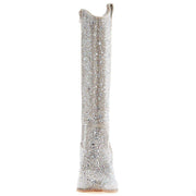 Corkys Footwear Women's Corky Glitzy Clear Rhinestone Fashion Boot