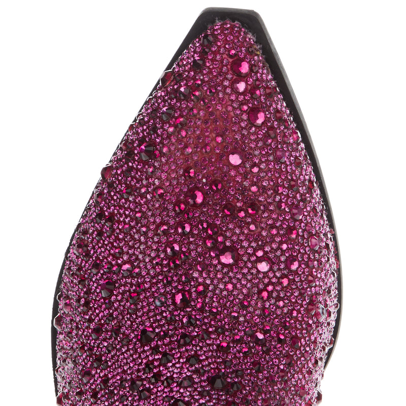 Corkys Footwear Women's Corky Glitzy Fuchsia Rhinestone Fashion Boot