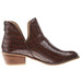 Corkys Footwear Women's Brown Croco Vanish Bootie