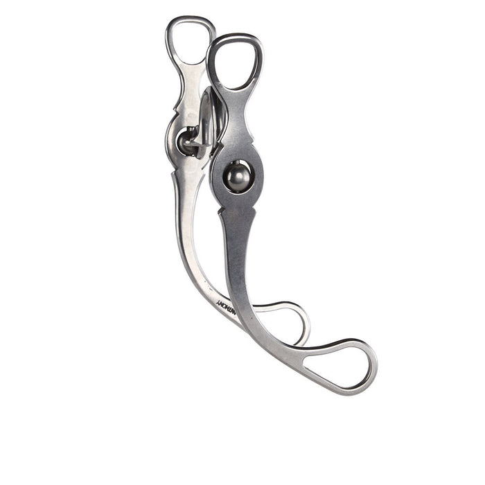 Brandon Anthony Chain Port Silver Shank Bit