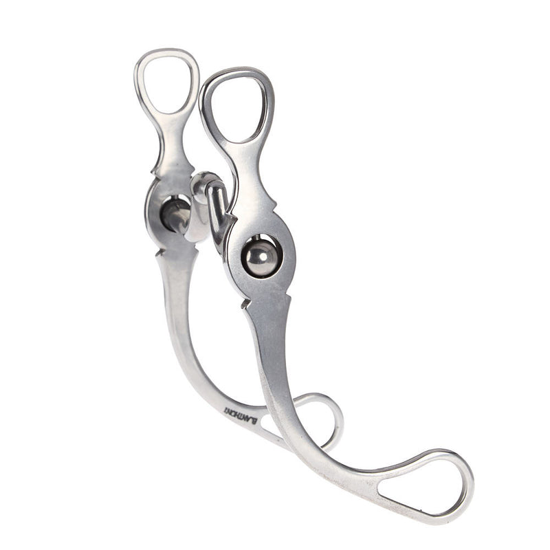 Brandon Anthony Square Hinge Port Silver Shank Bit