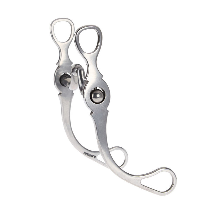 Brandon Anthony Square Hinge Port Silver Shank Bit