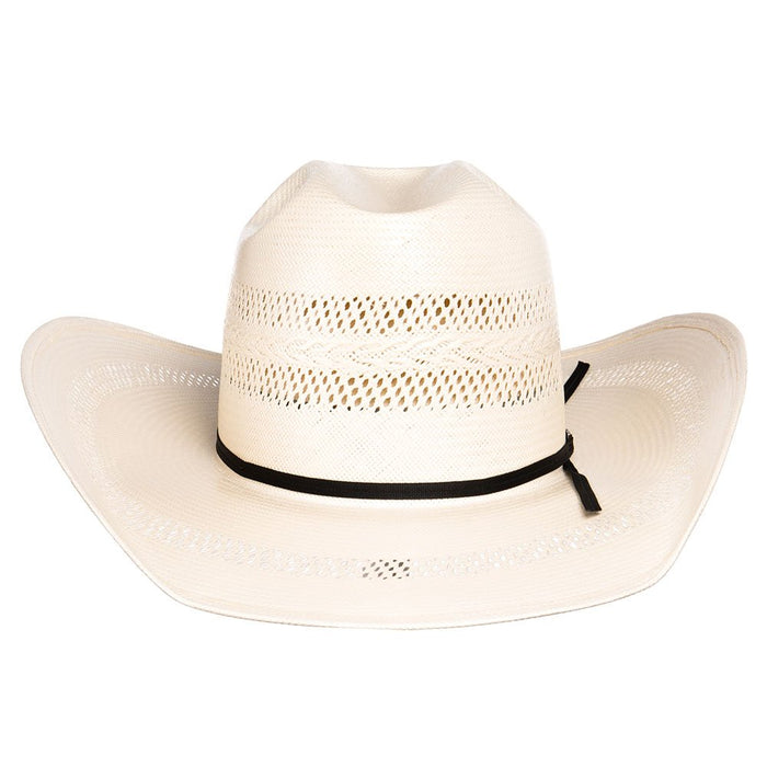 American Hats Ivory Double Vent 4 1/4in. Vented Brim Open Crown