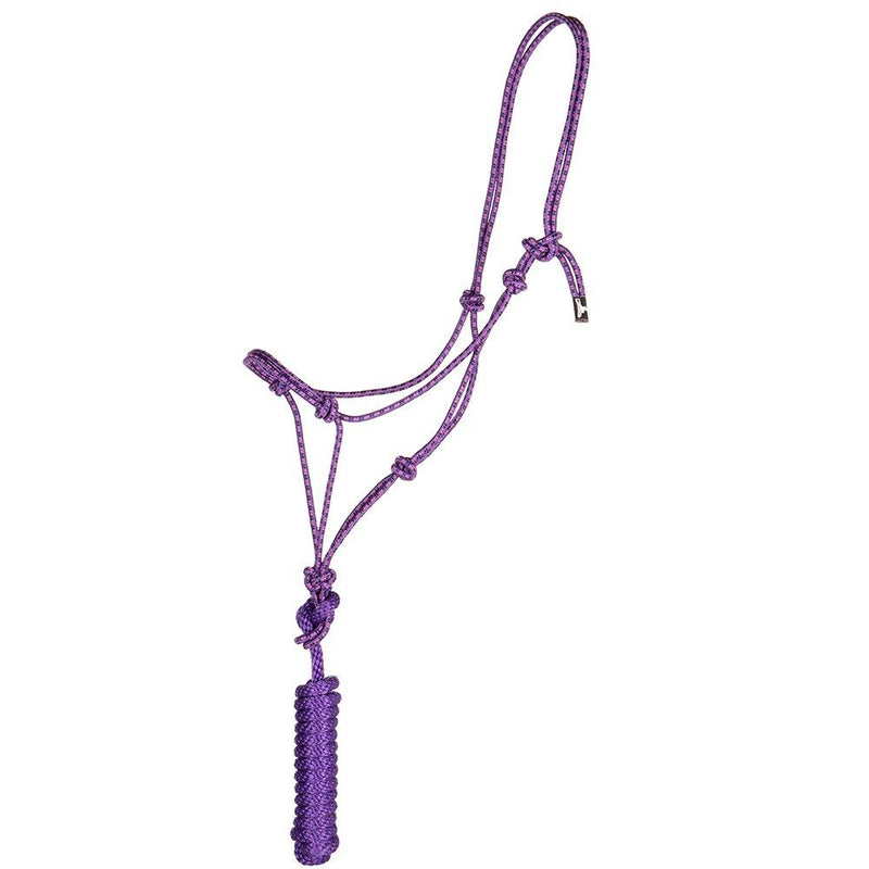 Mustang 5/8in. Rope Halter w/Lead