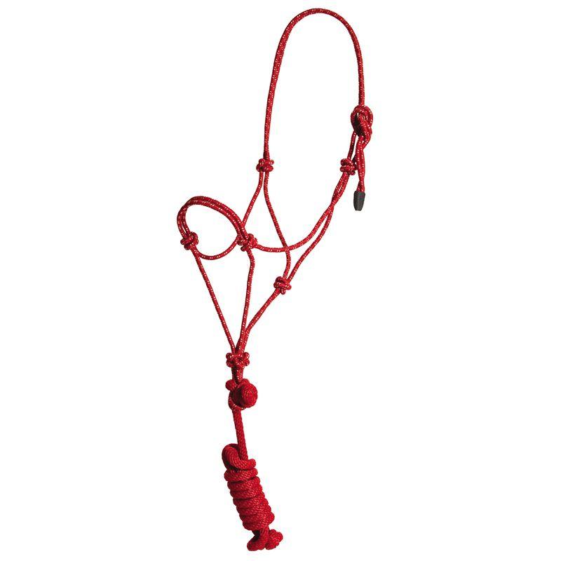 Mustang 5/8in. Rope Halter w/Lead