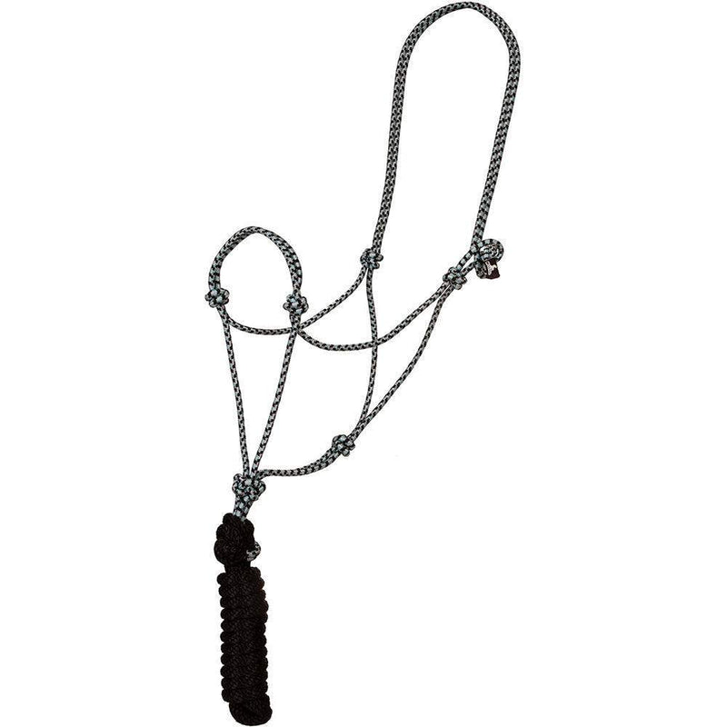 Mustang 5/8in. Rope Halter w/Lead