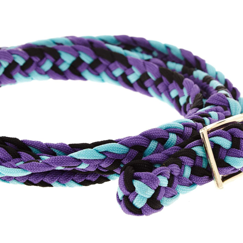 Mustang Braided Barrel Rein w/Knots