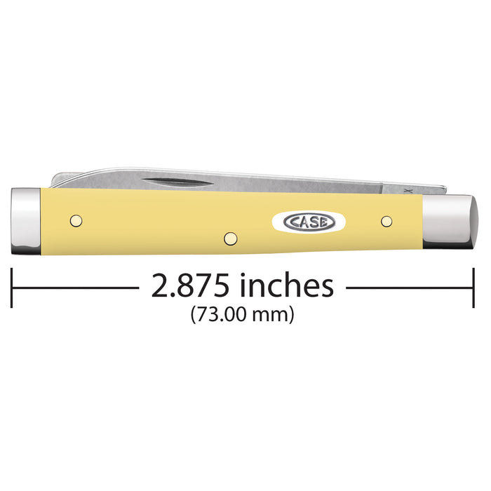 Case Knives Yellow Synthetic Baby Doc Knife