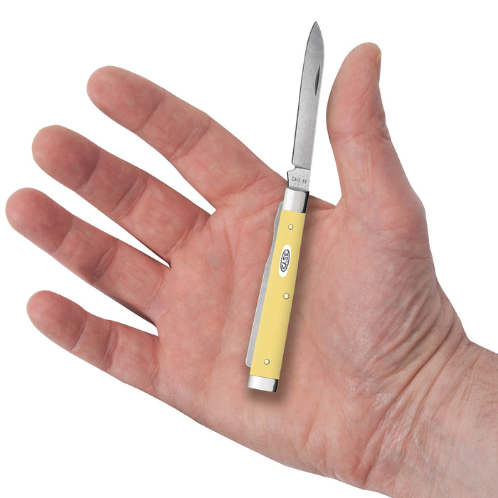 Case Knives Yellow Synthetic Baby Doc Knife