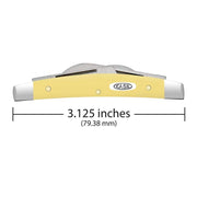 Case XX Small Congress Smooth Yellow Synthetic Pocket Knife CA81098