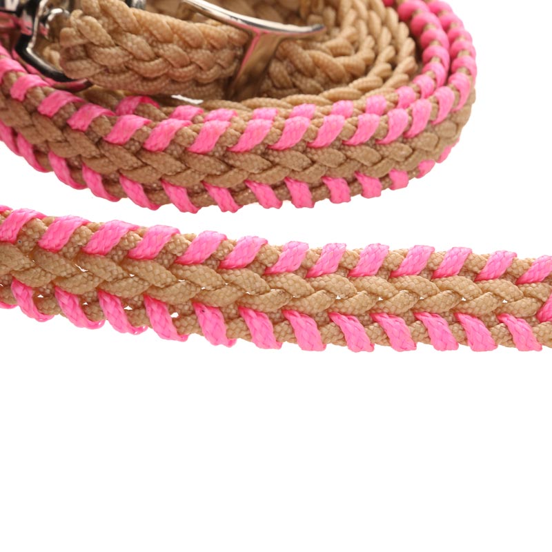 Mustang Laced Waxed Barrel Reins