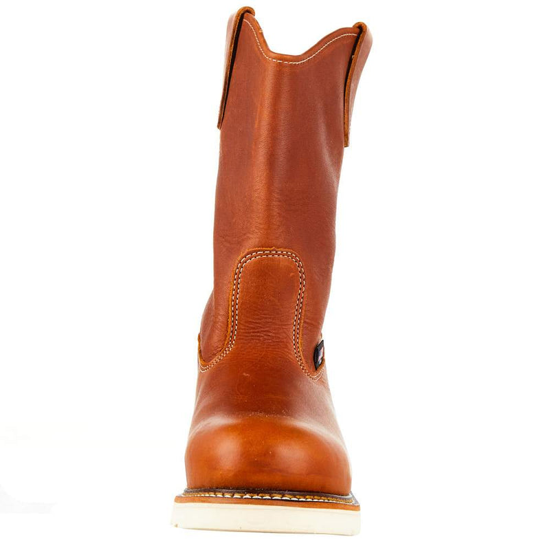 Thorogood Men`s Tobacco 11` Soft Toe Pull On Work Boot
