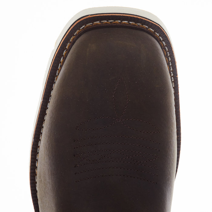 Thorogood Men's Square Wellington Pebble Brown Soft Toe Boot