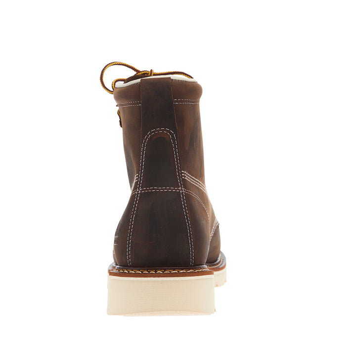 Thorogood Men's Heritage Brown 6In Soft Moc Toe Work Boot