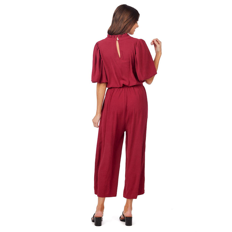 Mud Pie Women's Berry Annalise Jumpsuit