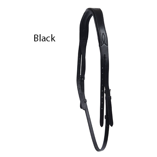 Weatherbeeta Collegiate Mono Crown Headpiece