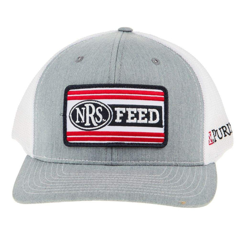 NRS Feed Purina Grey and White Cap