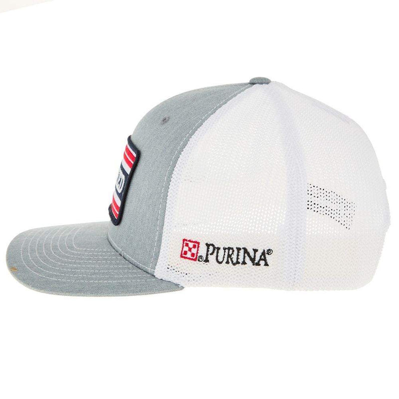 NRS Feed Purina Grey and White Cap
