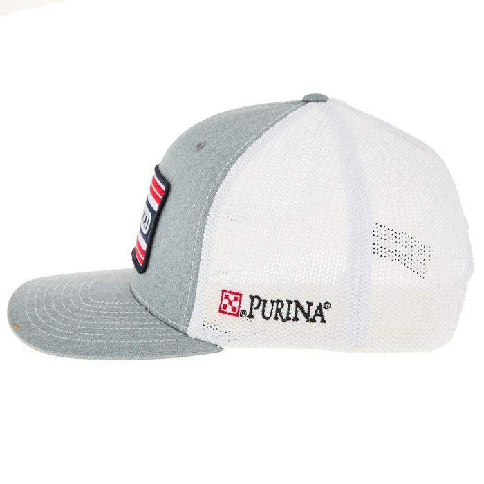 NRS Feed Purina Grey and White Cap