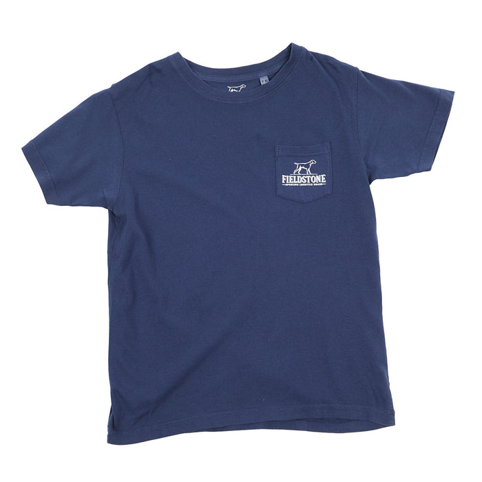Fieldstone Boy's Navy Who's Your Daddy Trump Tee Shirt