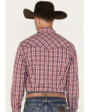 Wrangler Men's 20X Competition Advanced Comfort Plaid Snap Shirt