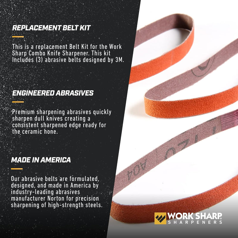 Work Sharp Abrasives for the Combo Knife Sharpener
