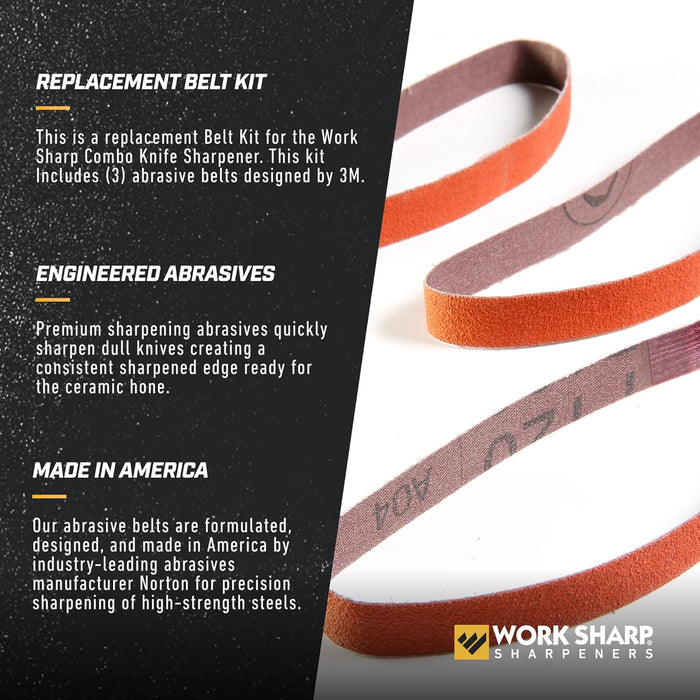 Work Sharp Abrasives for the Combo Knife Sharpener