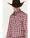 Wrangler Men's 20X Competition Advanced Comfort Plaid Snap Shirt
