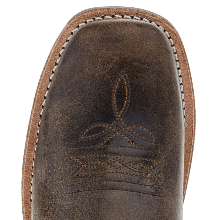 Old West Childrens Cactus Light Brown Cutter Toe with Rubber Outsole Boot