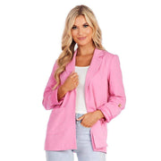 Mud Pie Women's Pink Lyra Blazer
