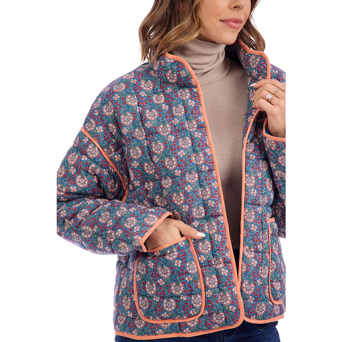 Mud Pie Women's Cher Block Print Jacket