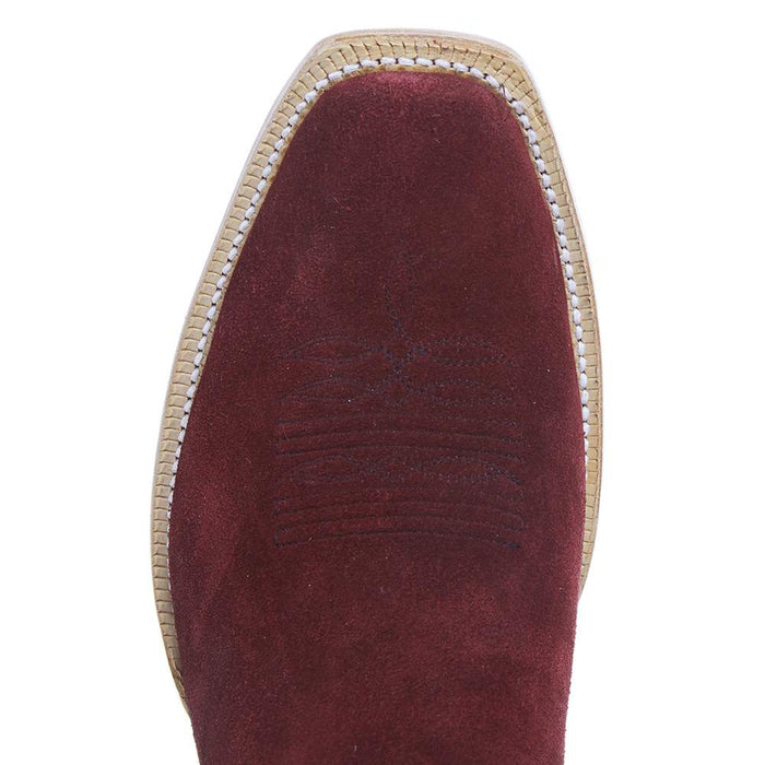 R Watson Boots Men`s Rhubarb Roughout 13` Black Sinatra Top Cutter Toe Boot