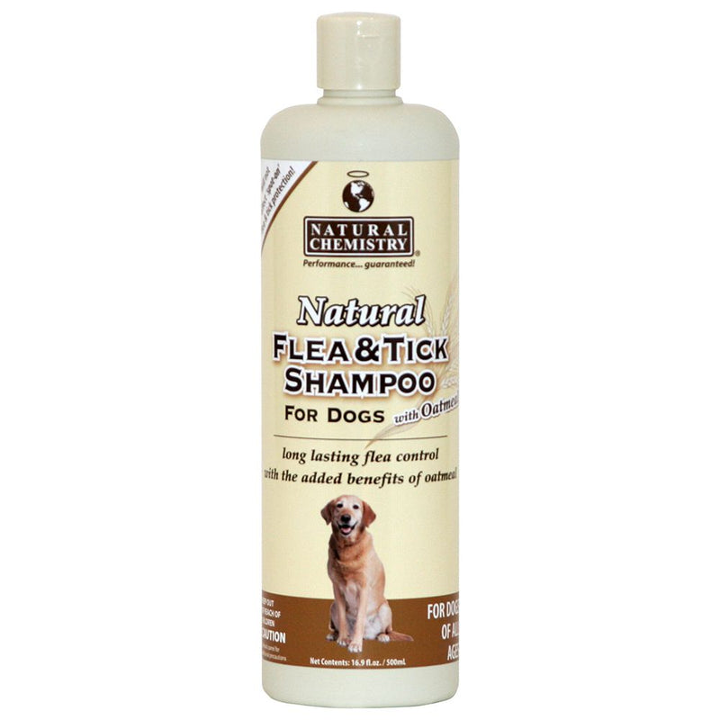 Flea/Tick Shampoo w/Oatmeal 16oz