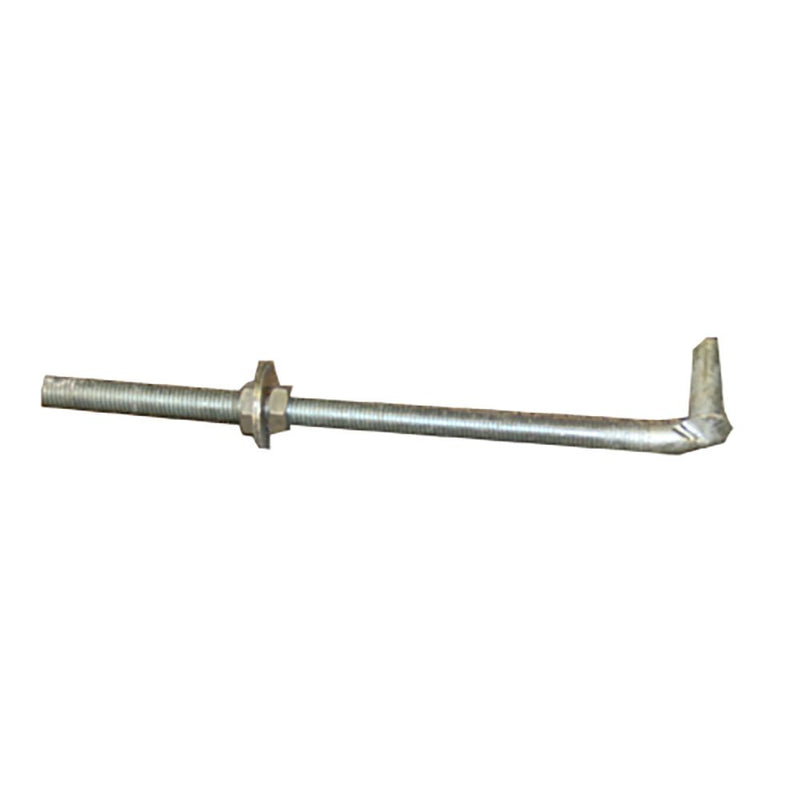 Gate Hinge J-Bolt 5/8 x 13" w/Hardware