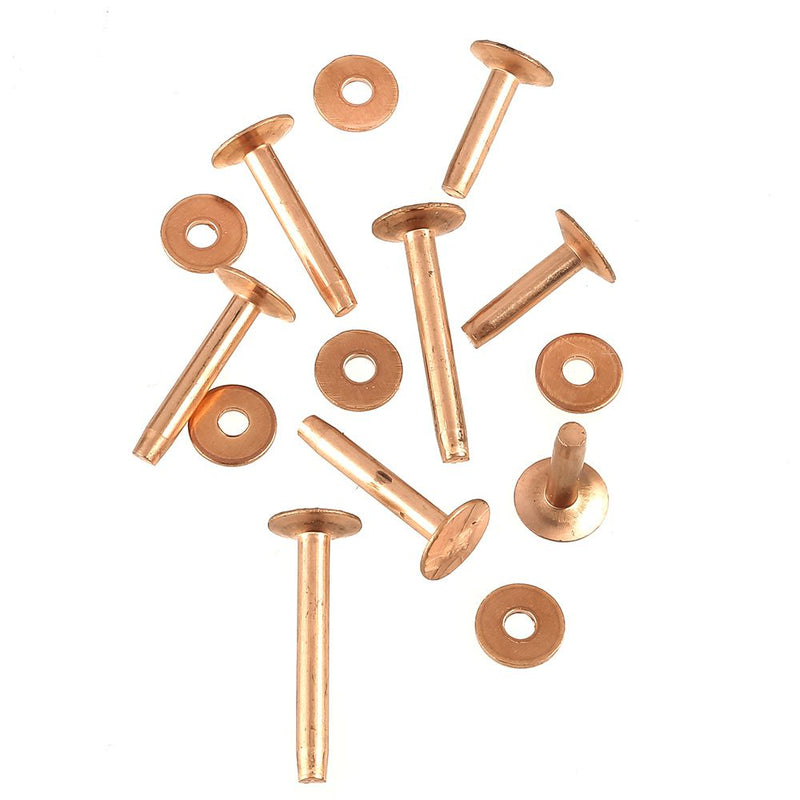 Solid Copper Rivets & Burrs