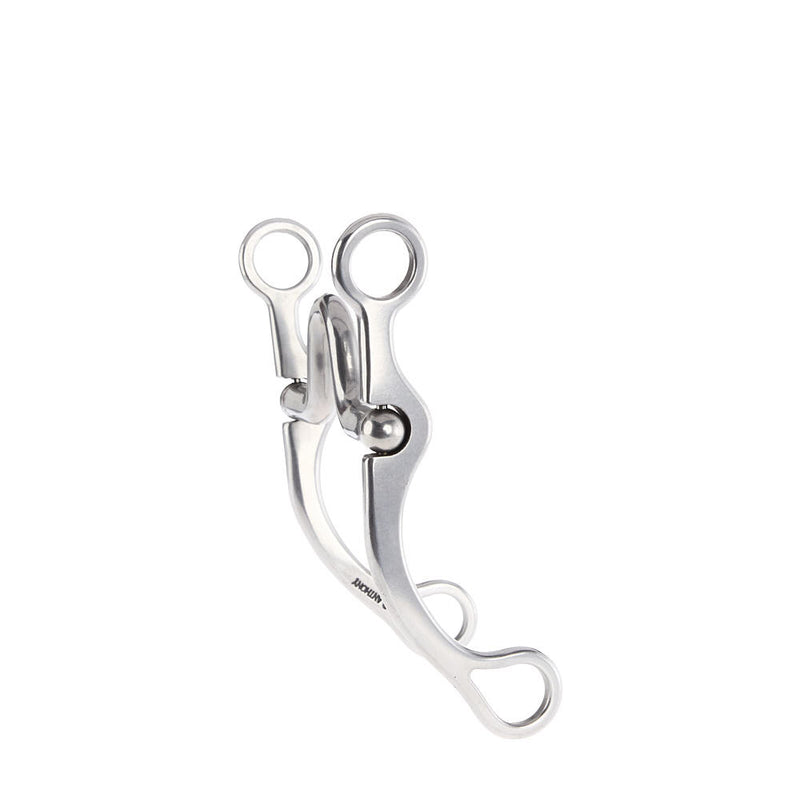 Brandon Anthony Solid High Port Silver Shank Bit