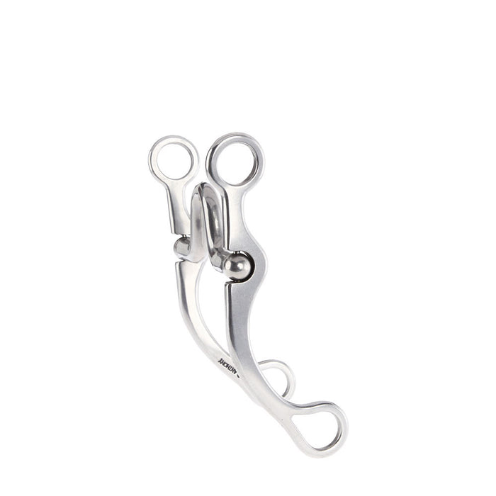 Brandon Anthony Solid High Port Silver Shank Bit