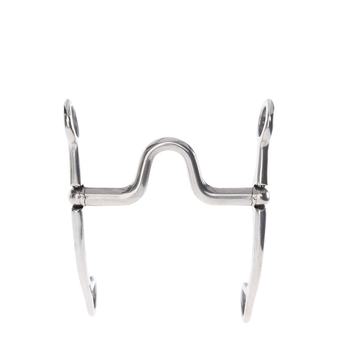 Brandon Anthony Solid High Port Silver Shank Bit