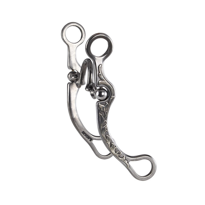 Brandon Anthony Chain Port Floral Shank Bit
