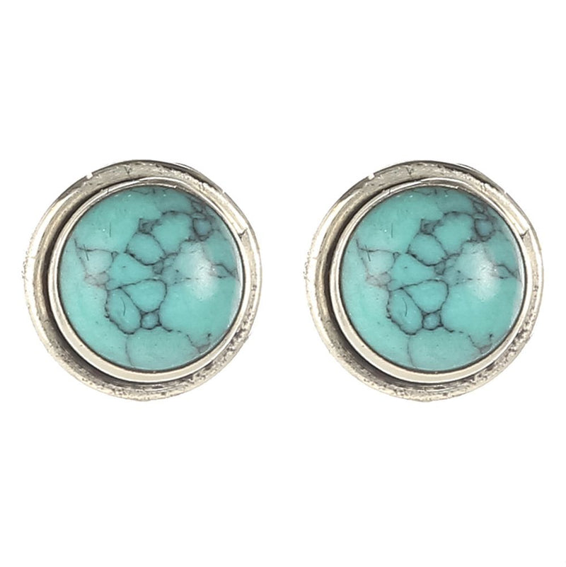 Women's Small Turquoise Stud Earrings