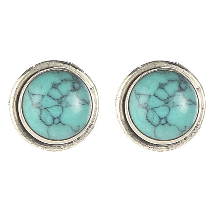 Women's Small Turquoise Stud Earrings